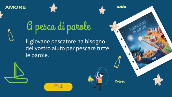 I Pescatori Di Parole Attività Didattiche A PESCA DI PAROLE