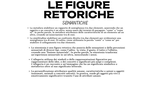 FIGURE RETORICHE