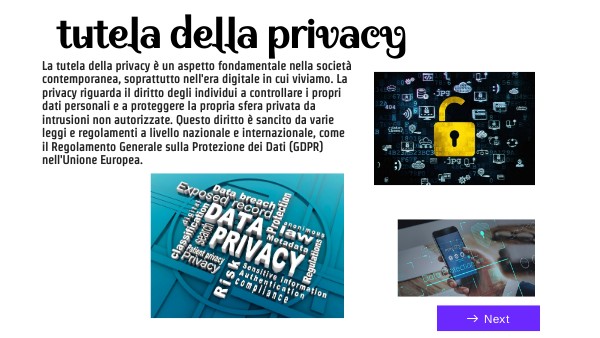 La Tutela Della Privacy - Sintesi Aggiornata Per Concorsi Pubblici