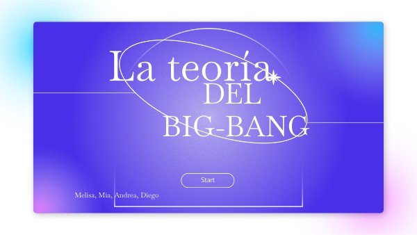 la teoria del big bang