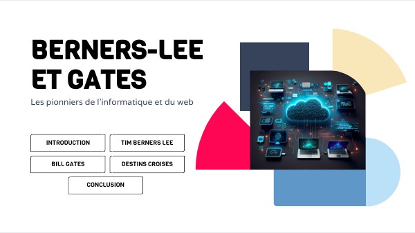 Tim Berners-Lee et Bill Gates | Genially