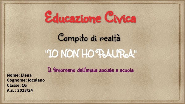 Compito di realà
