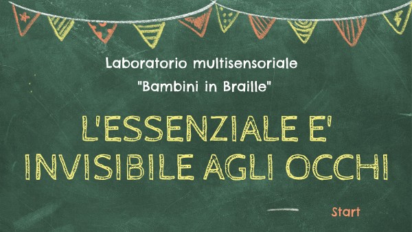 L'essenziale è invisibile agli occhi