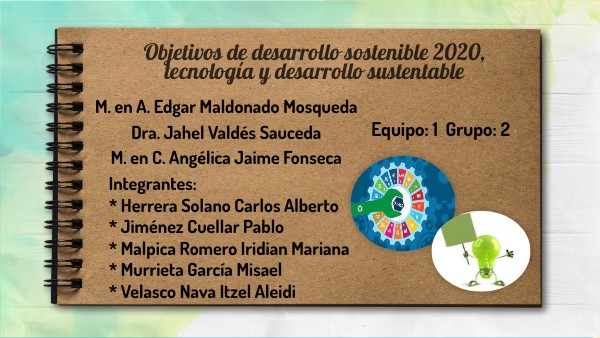 PRESENTACIÓN ODS 2020 Tecnología | Genially
