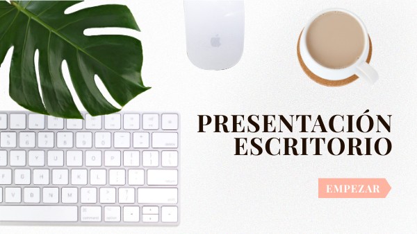 Presentación escritorio