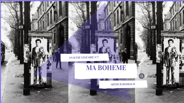 Analyse linéaire n°11 : Ma Bohème | Genially