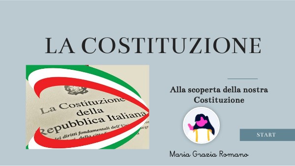 La Costituzione italiana | Genially