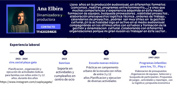 CV Genial | Genially
