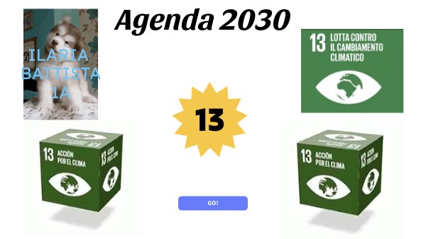 agenda 2030 n. 13 | Genially