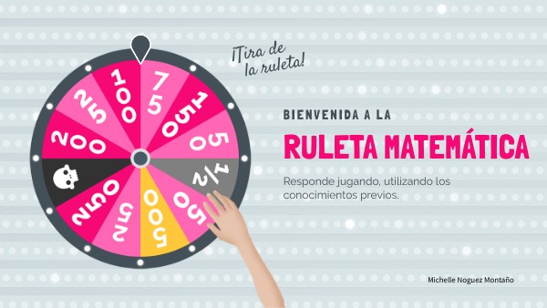 RULETA MATEMÁTICA