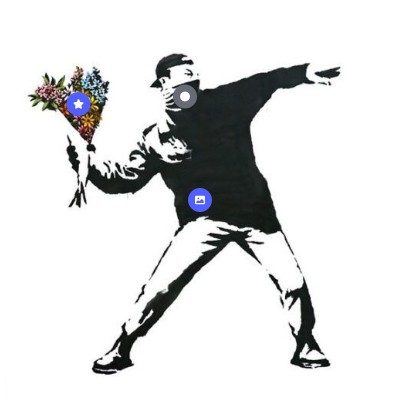 Bansky, I Suoi Graffiti In Giro Per Il Mondo Dalla Bambina Con Il Palloncino Al Lanciatore Di Fiori