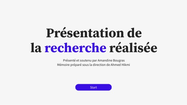 Présentation interactive basique | Genially