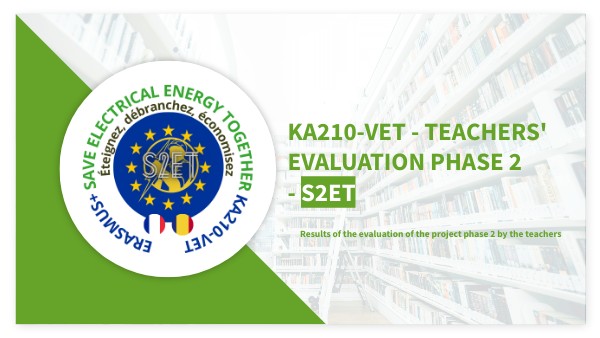 KA210-VET - Teachers' evaluation phase 2 | Genially