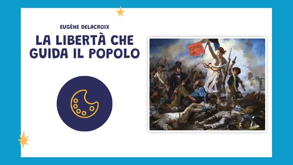 EUGENE DELACROIX - La libertà che guida il popolo