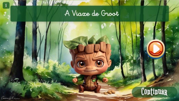 El Viaje de Groot al Corazón Verde de Jumanji. Npsuamar | Genially