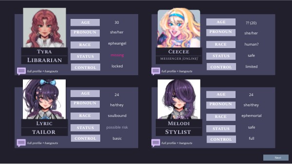NPc stuff | Genially