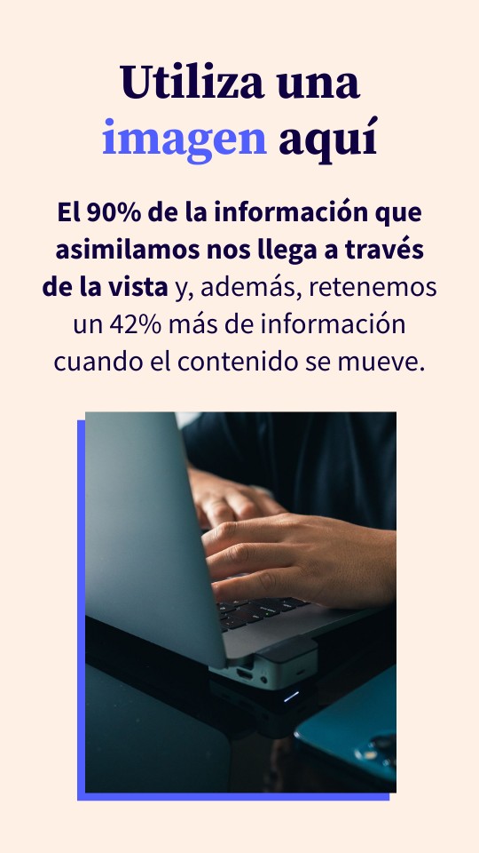 Presentación interactiva básica móvil