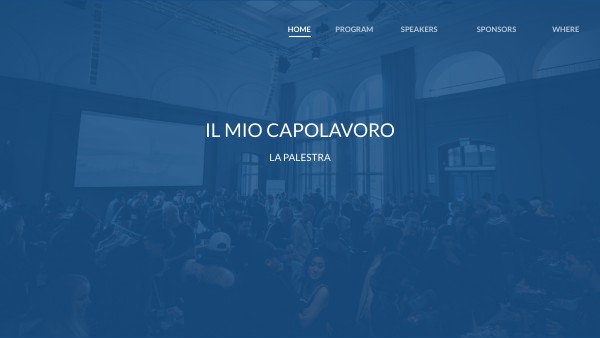 il mio capolavoro