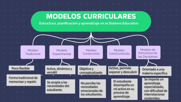 Modelos Curriculares