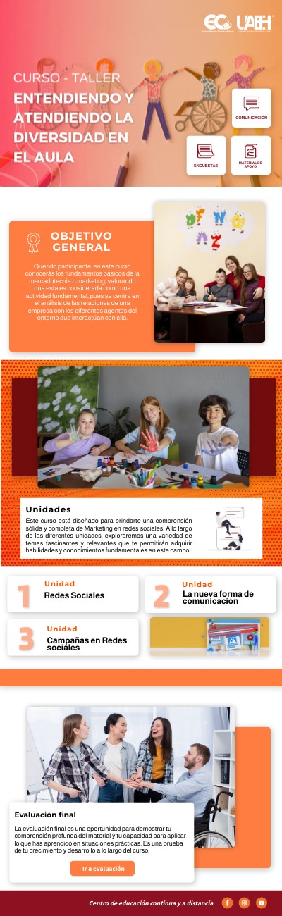 Curso- Taller: Entendiendo y atendiendo la diversidad en el aula