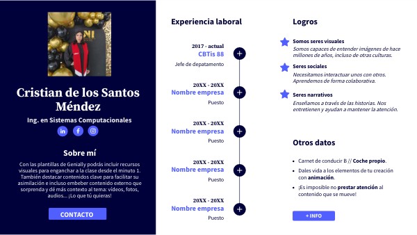 CV Genial II | Genially