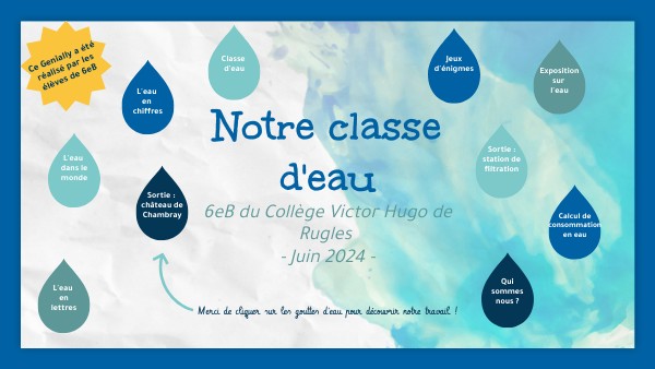 Classe d'eau - 6eB (Juin 2024)