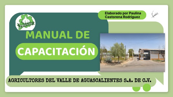 Manual dE CAPACITACION | Genially