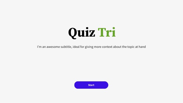 Quiz interactif basique | Genially