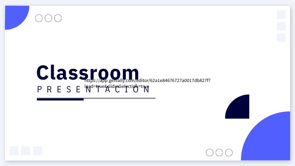 Google Classroom | Genially