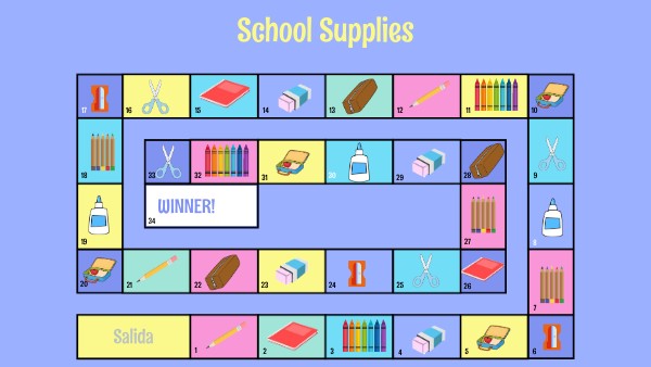 school supplies | Genially