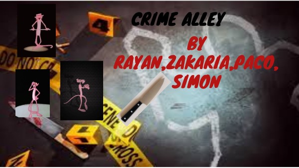 anglais Crime Scene