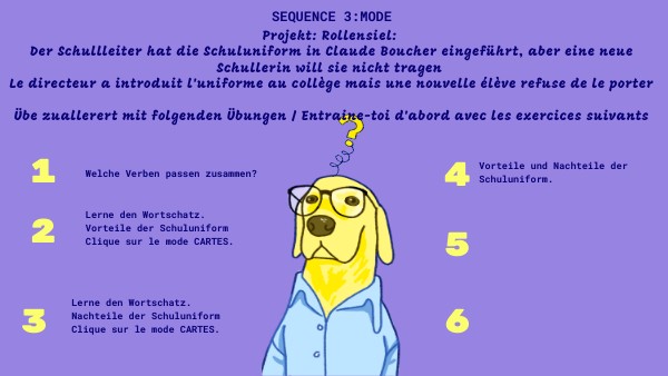 Sequence 3- MODE- 4eme