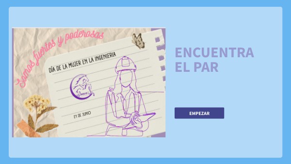 Encuentra la pareja | Genially