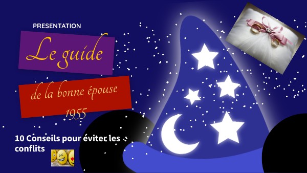 Le guide de la bonne épouse | Genially