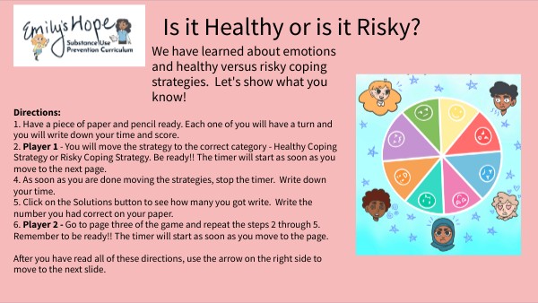 Is it healthy or is it risky? | Genially