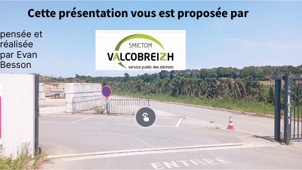 La découverte de la déchèterie de Tinténiac