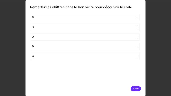 Quiz interactif basique