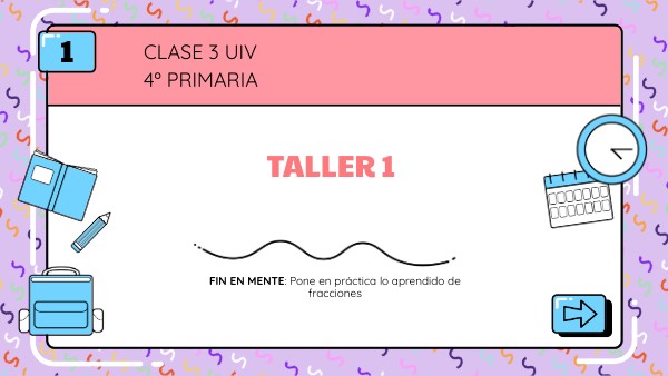 Clase 3 UIV 4to primaria PLA