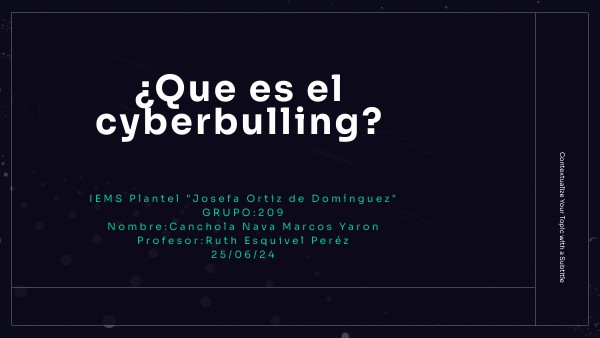 Digital Technology Presentation | Genially