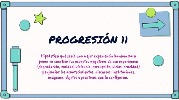 PROGRESIÓN 11 HUM III | Genially