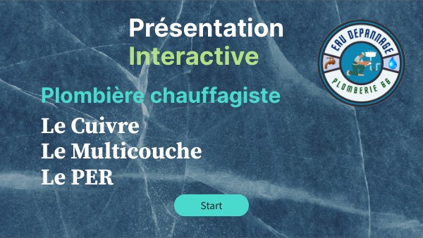 Cours interactif plomberie | Genially