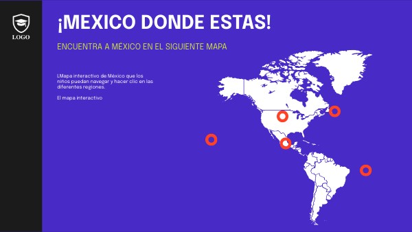 Mapa interactivo horizontal