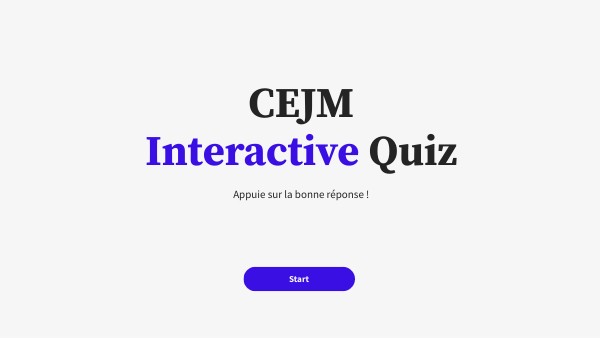 Quiz interactif basique