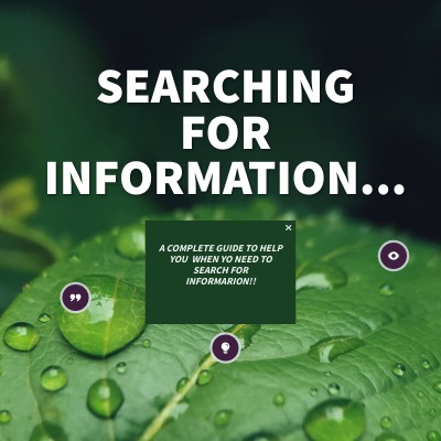 TO SEARCH INFORMATION