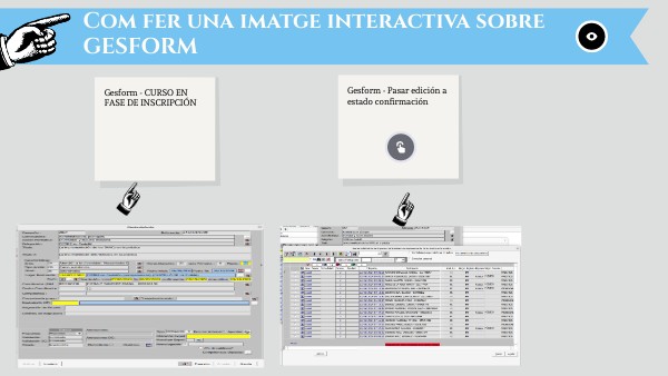 COM CREAR UNA IMATGE INTERACTIVA SOBRE GESFORM | Genially