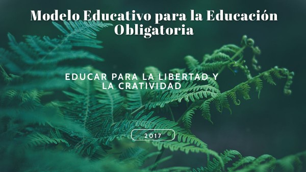 Modelo educativo 2017