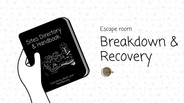 Breakdown & Recovery Membership Escape Quiz | Genially