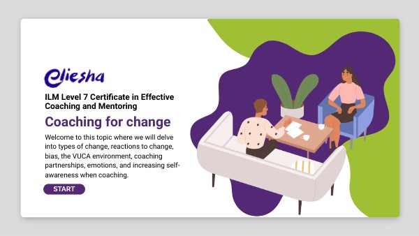 Topic 12: Coaching for change | Genially