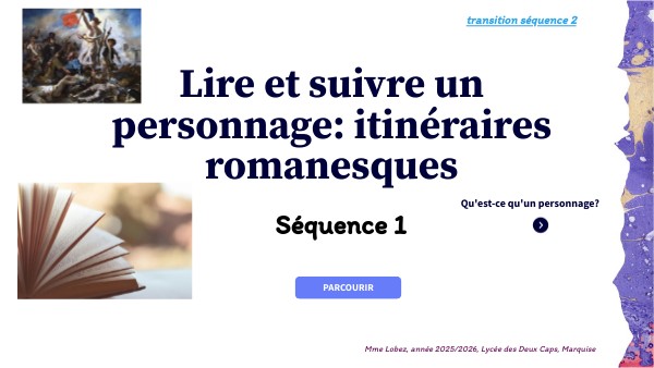 Les Misérables séquence 1ère bac pro | Genially