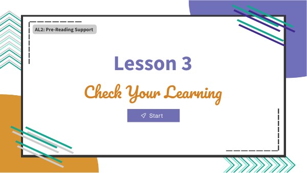 AL2L3 check your learning